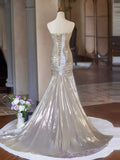 Strapless Long Prom Dress, Beautiful Evening Party Dress HZ1024