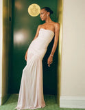 Mermaid Pink Long Prom Dresses Formal Graduation Party Dress Evening Dress HZ1024
