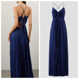 Green Backless Prom Dress for Vegas Pool Party?? Glam Chiffon Evening Dress for Special Ocassion HZ1024
