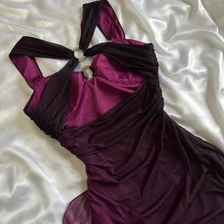 dresses under $160||Elegant Gradient Navy Blue Sheath Spaghetti Straps Sparkling Chiffon Prom Dress for Party HZ1024